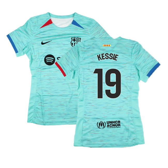 2023-2024 Barcelona Third Shirt (Womens) (Kessie 19)