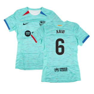 2023-2024 Barcelona Third Shirt (Womens) (Xavi 6)