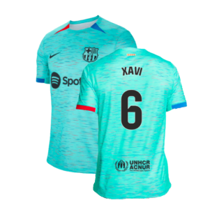 2023-2024 Barcelona Third Shirt (Xavi 6)
