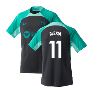 2023-2024 Barcelona Training Shirt (Thunder) (Alexia 11)