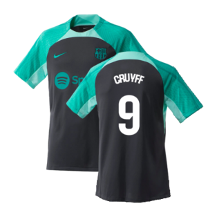 2023-2024 Barcelona Training Shirt (Thunder) (Cruyff 9)