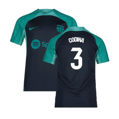 2023-2024 Barcelona Training Shirt (Thunder) - Kids (Codina 3)