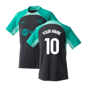 2023-2024 Barcelona Training Shirt (Thunder) (Your Name)