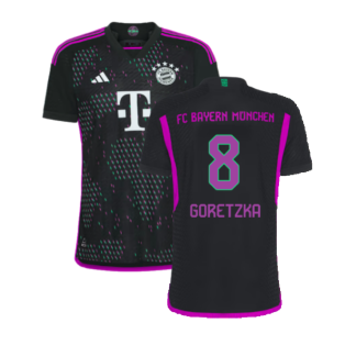 2023-2024 Bayern Munich Authentic Away Shirt (Goretzka 8)