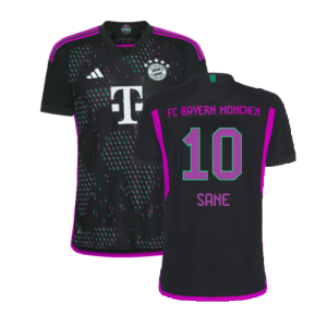 2023-2024 Bayern Munich Authentic Away Shirt (Sane 10)