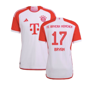 2023-2024 Bayern Munich Authentic Home Shirt (Bryan 17)