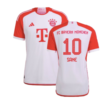 2023-2024 Bayern Munich Authentic Home Shirt (Sane 10)