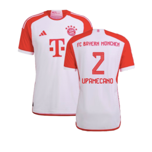 2023-2024 Bayern Munich Authentic Home Shirt (Upamecano 2)
