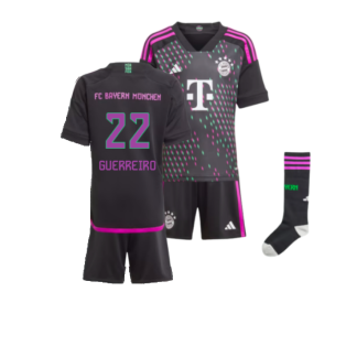 2023-2024 Bayern Munich Away Mini Kit (Guerreiro 22)