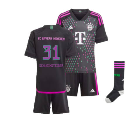 2023-2024 Bayern Munich Away Mini Kit (Schweinsteiger 31)