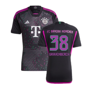 2023-2024 Bayern Munich Away Shirt (Gravenberch 38)