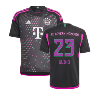2023-2024 Bayern Munich Away Shirt (Kids) (Blind 23)