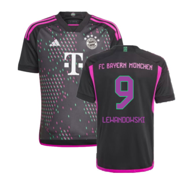 2023-2024 Bayern Munich Away Shirt (Kids) (Lewandowski 9)