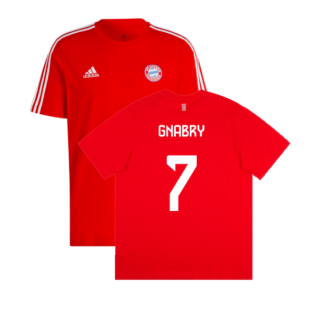 2023-2024 Bayern Munich DNA Tee (Red) (Gnabry 7)
