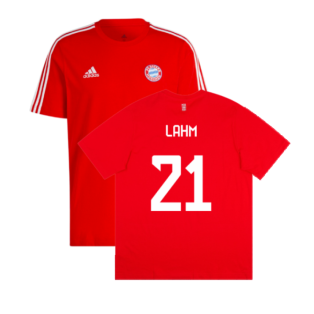 2023-2024 Bayern Munich DNA Tee (Red) (Lahm 21)