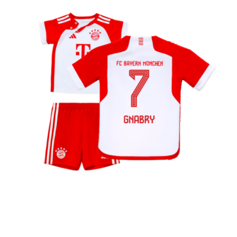 2023-2024 Bayern Munich Home Baby Kit (Gnabry 7)