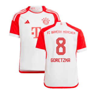 2023-2024 Bayern Munich Home Shirt (Kids) (Goretzka 8)