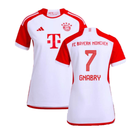 2023-2024 Bayern Munich Home Shirt (Ladies) (Gnabry 7)