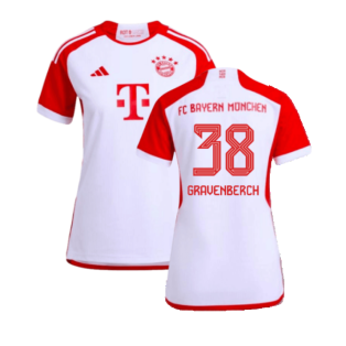 2023-2024 Bayern Munich Home Shirt (Ladies) (Gravenberch 38)