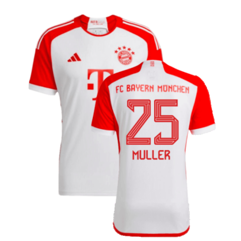 2023-2024 Bayern Munich Home Shirt (Muller 25)