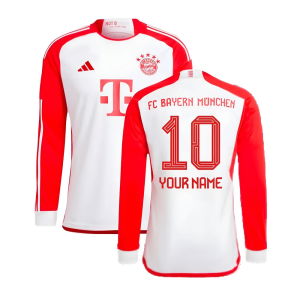 2023-2024 Bayern Munich Long Sleeve Home Shirt