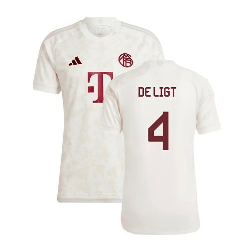 2023-2024 Bayern Munich Third Shirt (De Ligt 4)