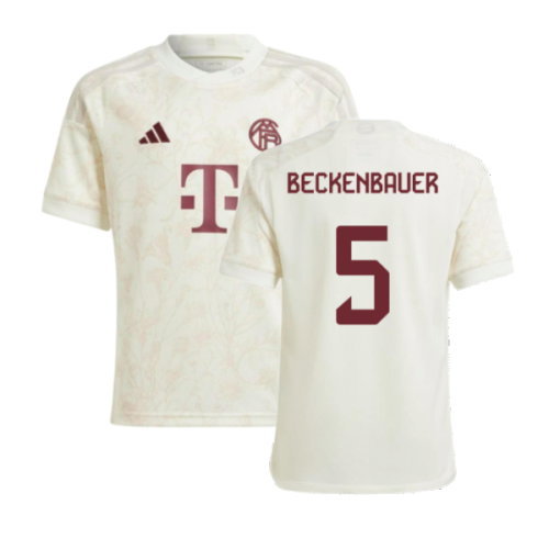 2023-2024 Bayern Munich Third Shirt (Kids) (Beckenbauer 5)