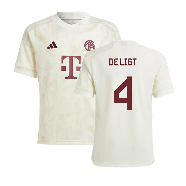 2023-2024 Bayern Munich Third Shirt (Kids) (De Ligt 4)
