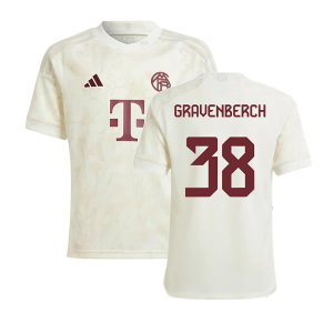 2023-2024 Bayern Munich Third Shirt (Kids) (Gravenberch 38)