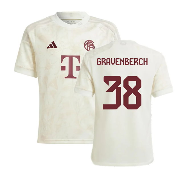 2023-2024 Bayern Munich Third Shirt (Kids) (Gravenberch 38)