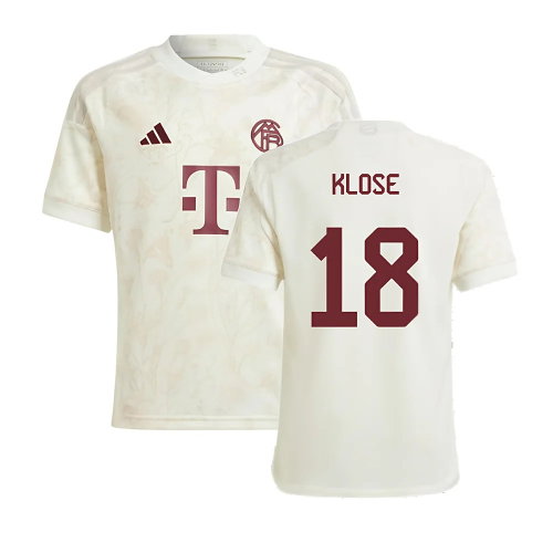 2023-2024 Bayern Munich Third Shirt (Kids) (Klose 18)