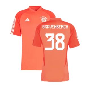 2023-2024 Bayern Munich Training Jersey (Red) (Gravenberch 38)