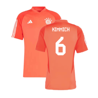 2023-2024 Bayern Munich Training Jersey (Red) (Kimmich 6)