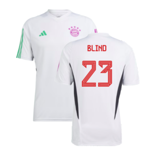 2023-2024 Bayern Munich Training Shirt (White) (Blind 23)