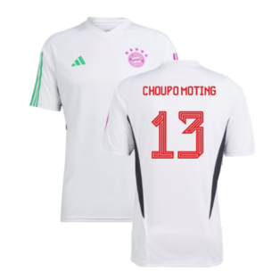 2023-2024 Bayern Munich Training Shirt (White) (Choupo Moting 13)