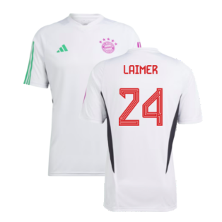 2023-2024 Bayern Munich Training Shirt (White) (Laimer 24)