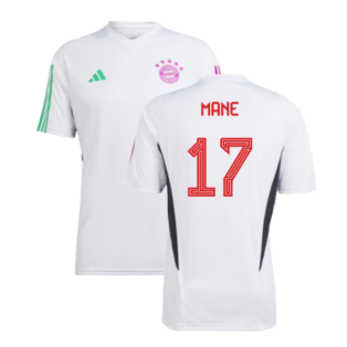 2023-2024 Bayern Munich Training Shirt (White) (Mane 17)