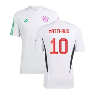 2023-2024 Bayern Munich Training Shirt (White) (Matthaus 10)