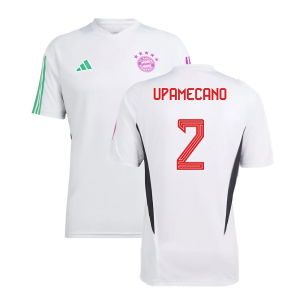 2023-2024 Bayern Munich Training Shirt (White) (Upamecano 2)