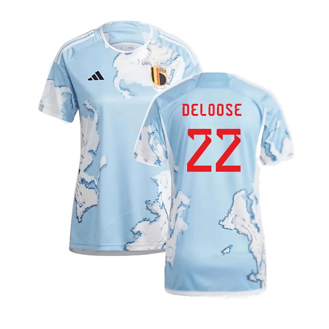 2023-2024 Belgium Away Shirt (Ladies) (Deloose 22)