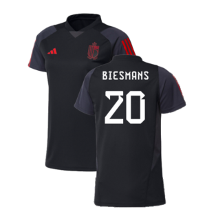 2023-2024 Belgium Training Jersey (Black) - Ladies (Biesmans 20)