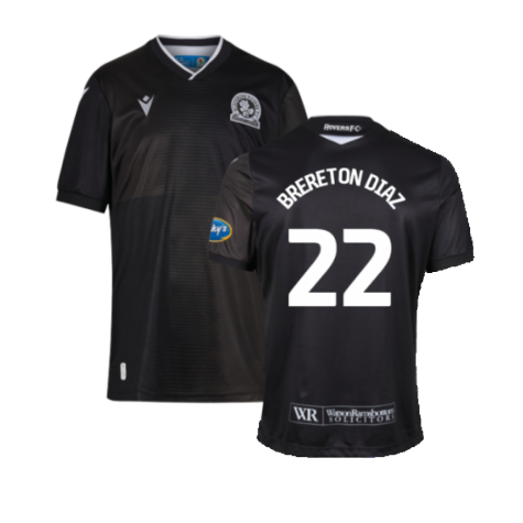 2023-2024 Blackburn Rovers Away Shirt (Kids) (Brereton Diaz 22)