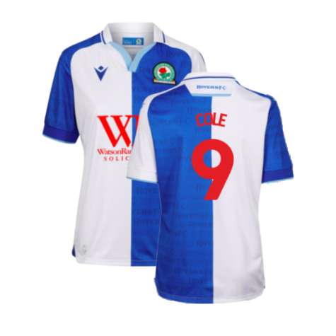 2023-2024 Blackburn Rovers Home Shirt (Womens) (Cole 9)