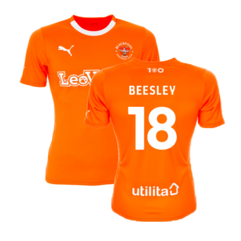 2023-2024 Blackpool Home Shirt (Beesley 18)