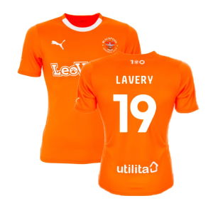 2023-2024 Blackpool Home Shirt (Lavery 19)