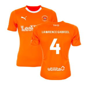 2023-2024 Blackpool Home Shirt (Lawrence Gabriel 4)