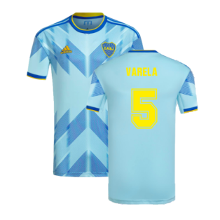 2023-2024 Boca Juniors Third Shirt (Varela 5)