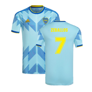 2023-2024 Boca Juniors Third Shirt (Zeballos 7)