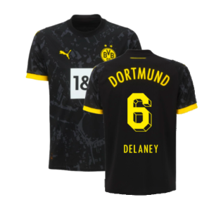 2023-2024 Borussia Dortmund Away Shirt (Delaney 6)