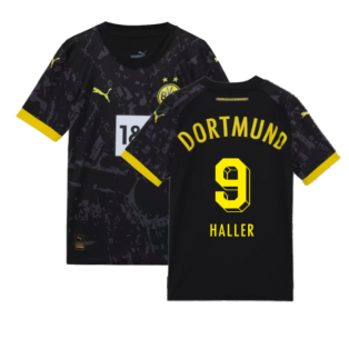 2023-2024 Borussia Dortmund Away Shirt (Kids) (Haller 9)